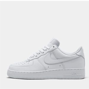 Nike Air Force 1 White Sneakers. Men’s Size 10